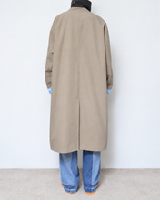 画像をギャラリービューアに読み込む, Flower charm pea coat / peach skin
