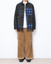 画像をギャラリービューアに読み込む, Muffler short blouson / Charcoal_A
