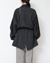 Load image into Gallery viewer, [27SS 予約アイテム] Black Table Cloth Field Coat
