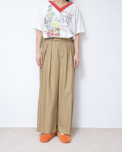 画像をギャラリービューアに読み込む, [27SS 予約アイテム] Tencel Wide Tuck Pants
