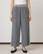 Load image into Gallery viewer, DENIM/LINEN EASY PT/02size_B
