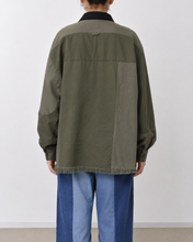 Load image into Gallery viewer, FRAGMENT MILITARY SHIRT (YIN &amp; YANG SLEEVE)/01 size
