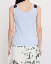 Load image into Gallery viewer, RIB TANK-TOP_BLUE
