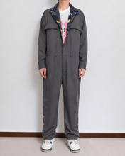 画像をギャラリービューアに読み込む, TWILL JUMP SUIT/FLORAL_03
