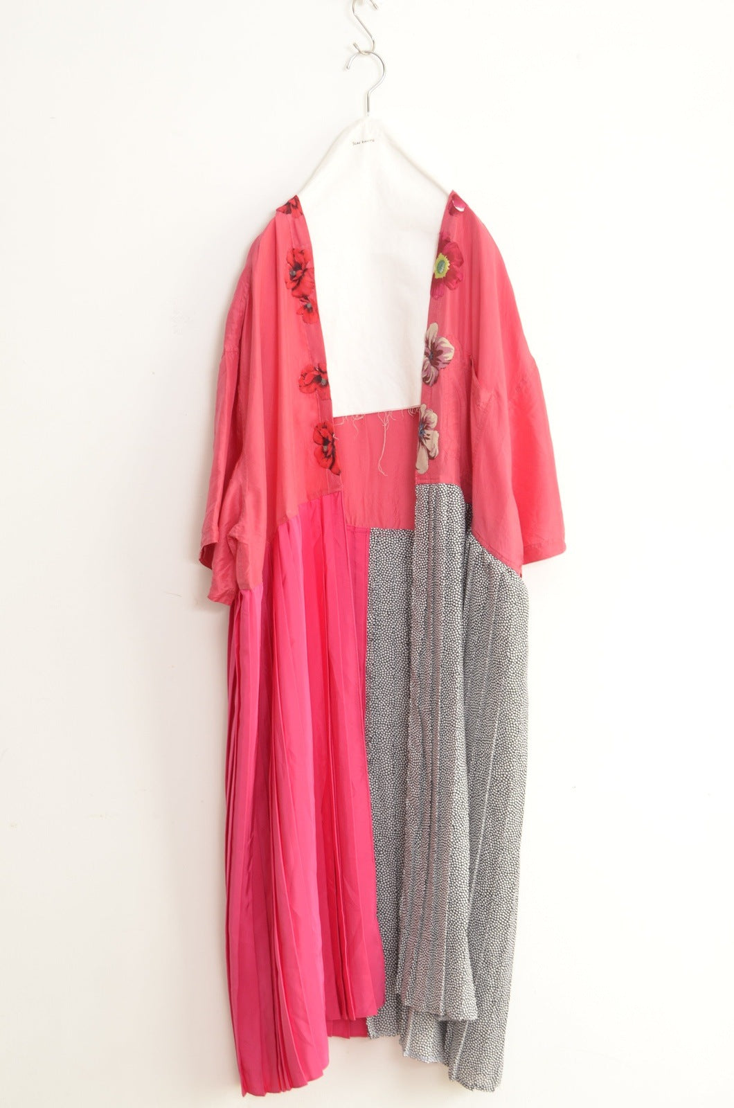 FLOWER PATCH ROBE / PNK