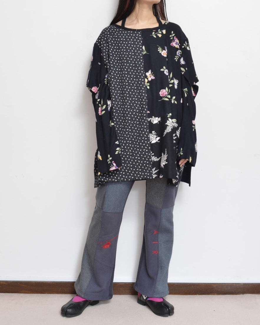 代官山 蔦屋書店出品中/W SLEEVE TOPS_NAVY / B